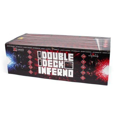 Xplode Double Deck Inferno 108-Schuss Verbund