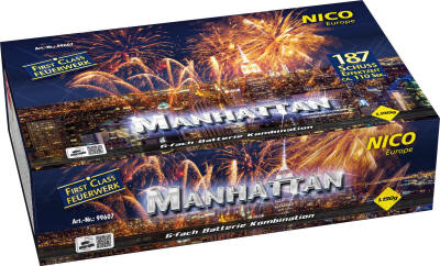 Nico Manhattan 187 Schuss Verbund